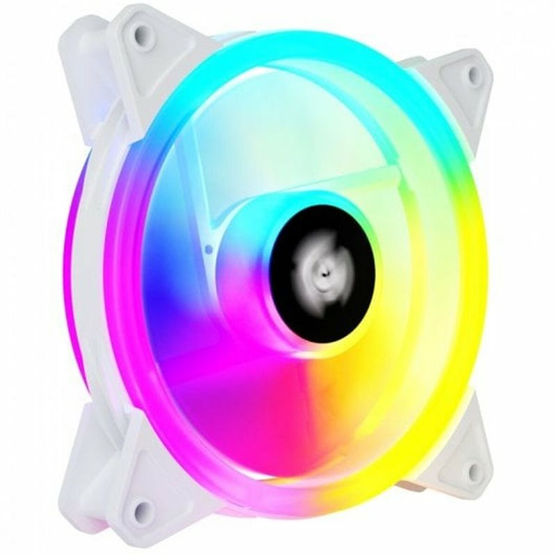 Image secondaire de Ventillateur de cabine Tempest Fan 120mm ARGB White Ring PWM