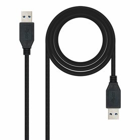 Câble USB 3.0 A vers USB A NANOCABLE 10.01.1002 Noir 17,99 €