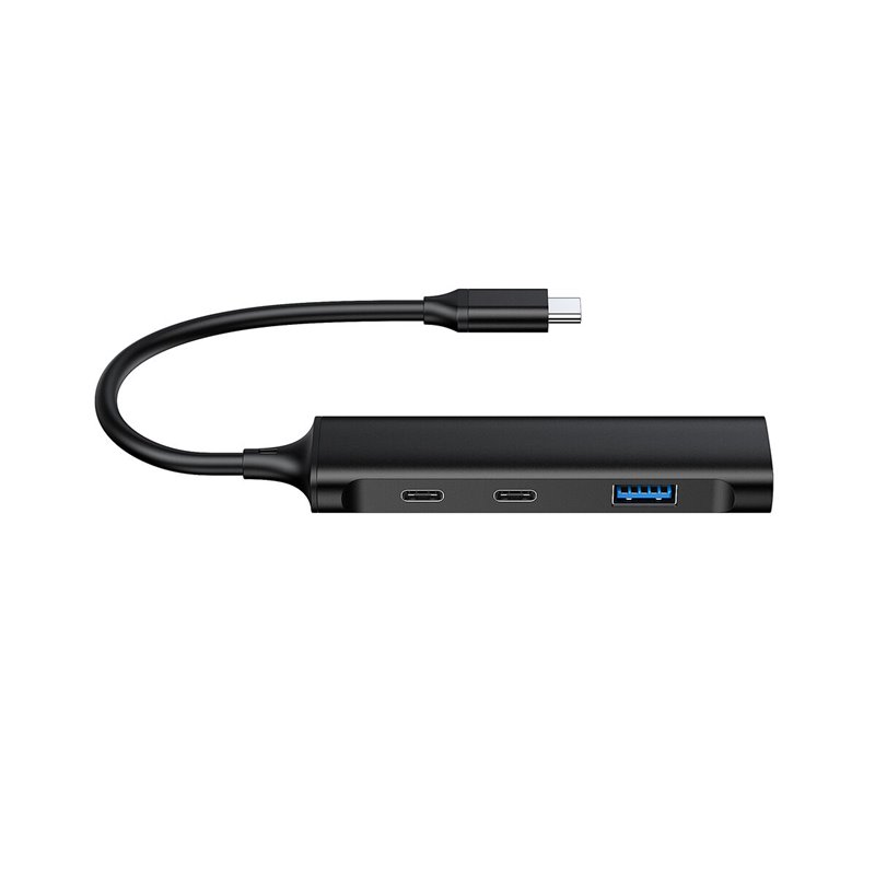 Image secondaire de Conceptronic HUBBIES12B hub & concentrateur USB 3.2 Gen 1 (3.1 Gen 1) Type-C 5000 Mbit/s Noir