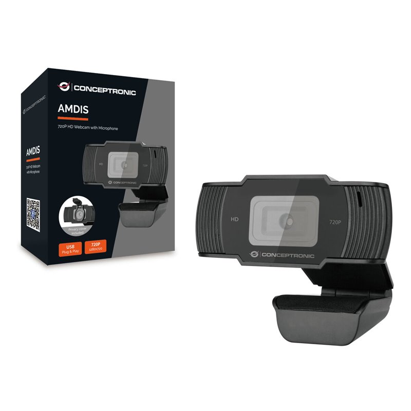 Image secondaire de Conceptronic AMDIS05B webcam 1280 x 720 pixels USB 2.0 Noir