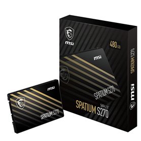 Disque dur MSI Spatium S270 2,5" 480 GB SSD 59,99 €