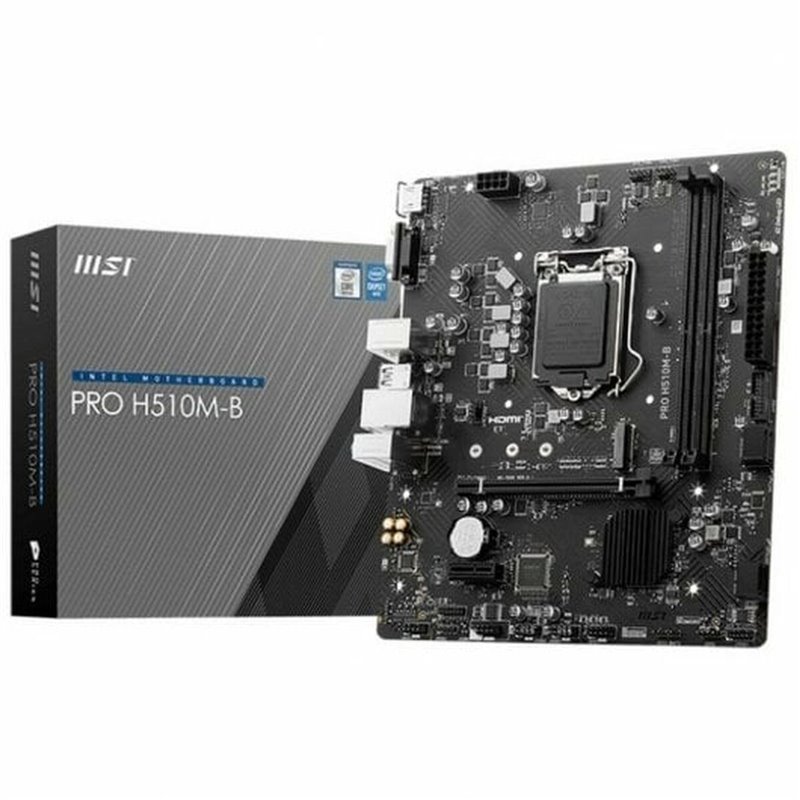 MSI PRO H510M-B carte mère Intel H470 LGA 1200 (Socket H5) micro ATX