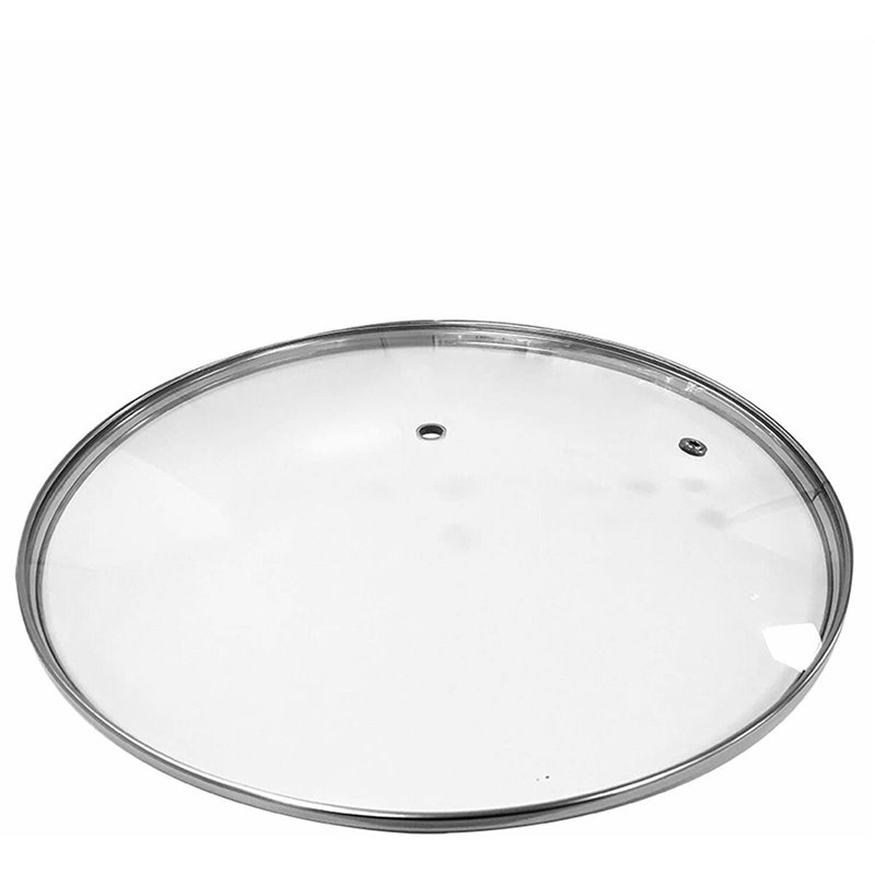 Couvercle pour poêle EDM 76686 Rechange Casserole Verre Transparent Ø 28 cm