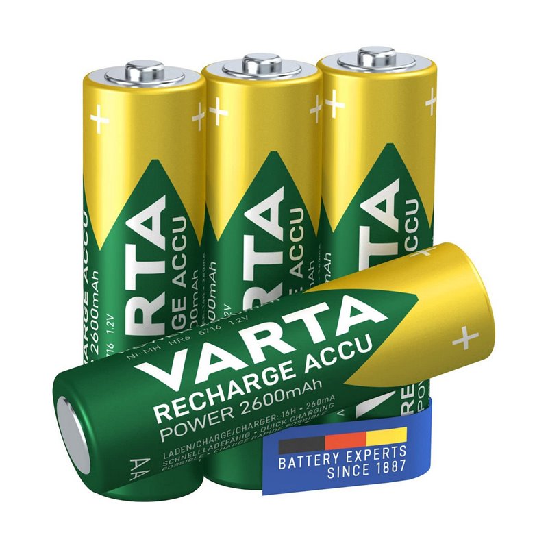 Image secondaire de Varta 05716 Batterie rechargeable AA Hybrides nickel-métal (NiMH)