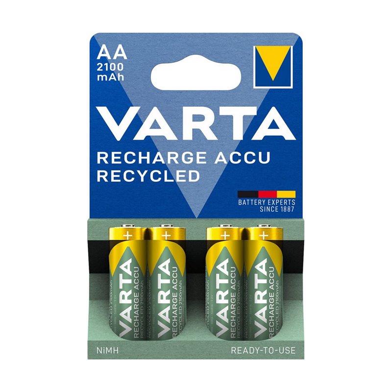 Image secondaire de Varta Recycled AA 2100mAh Batterie rechargeable Hybrides nickel-métal (NiMH)