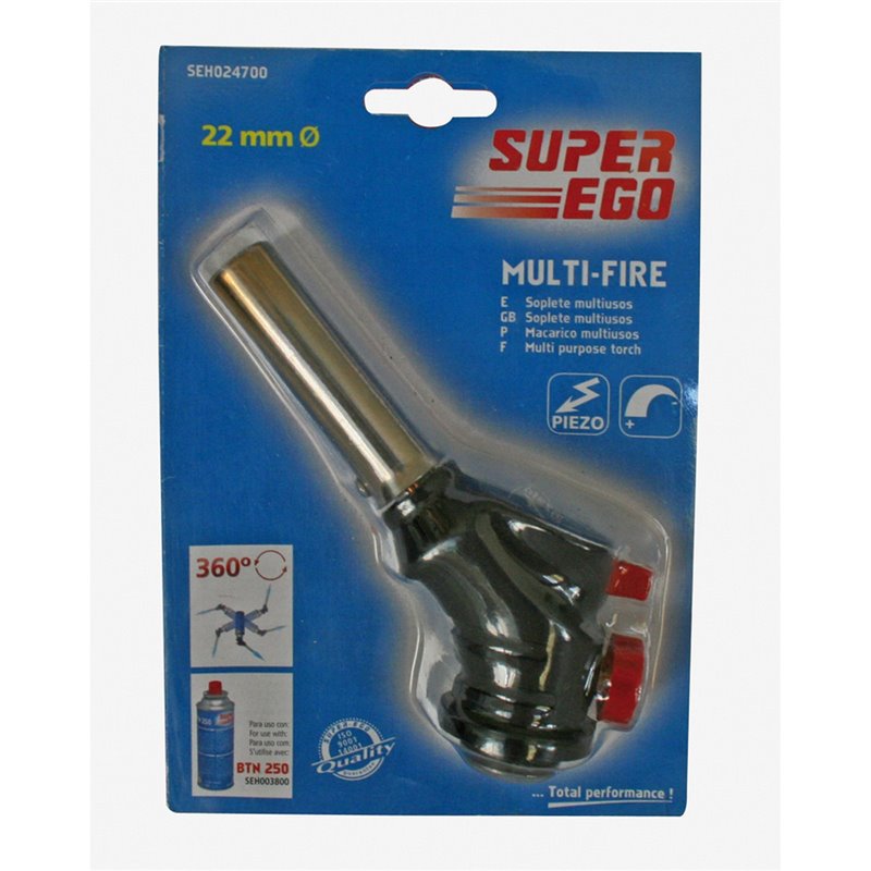 Image secondaire de Chalumeau de Cuisine Super Ego Multi-Fire Noir