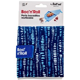 Porte-Goûters Roll'eat Boc'n'roll Essential Marine Bleu (11 x 15 cm) 22,99 €