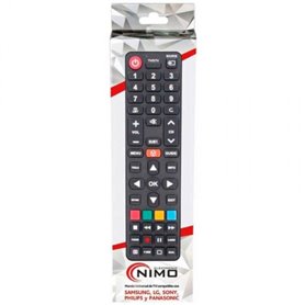Télécommande Universelle NIMO Noir LG, Panasonic, Philips, Samsung, Sony 28,99 €