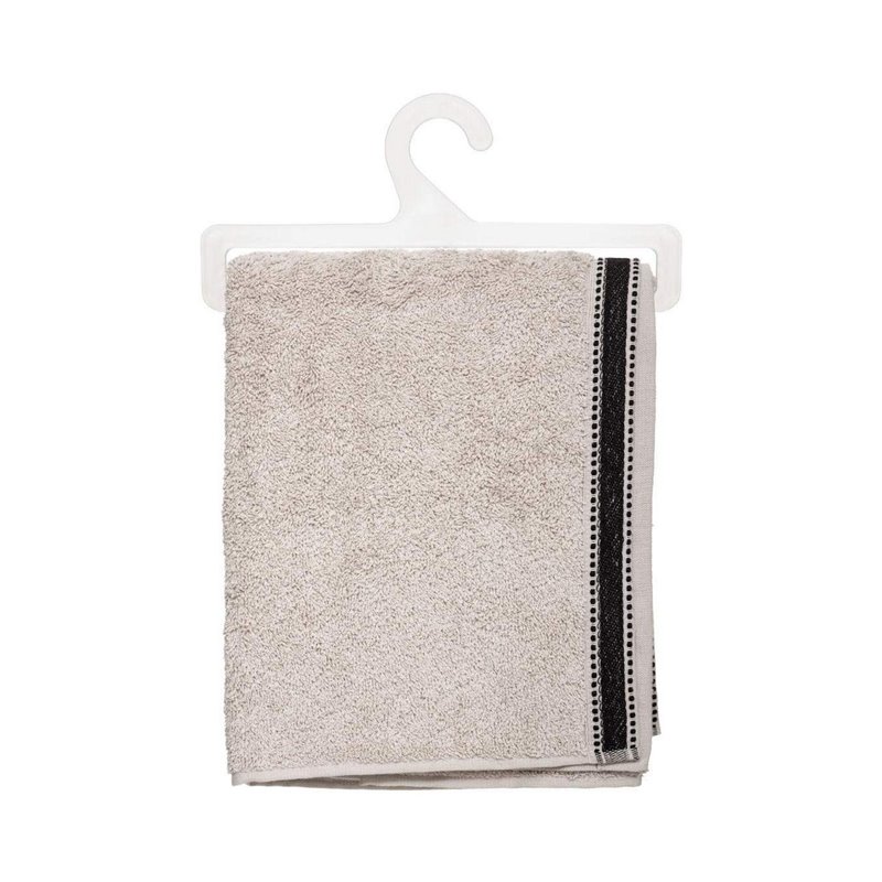 Image secondaire de Serviette de toilette Atmosphera Premium Coton Lin 550 g (70 x 130 cm)