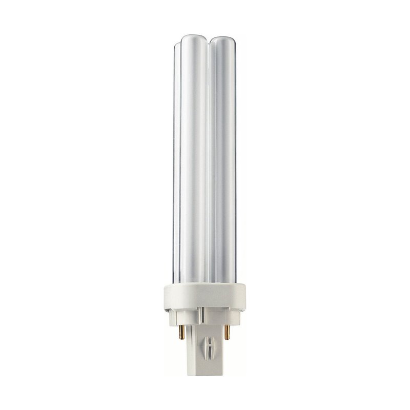 Philips Master PL-C 2 Pin ampoule fluorescente 18 W G24d-2 Blanc chaud