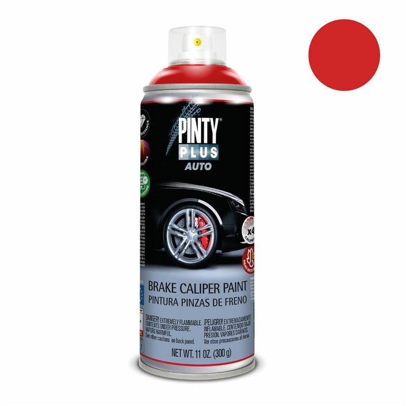 Image secondaire de Peinture en spray Pintyplus Auto PF107 400 ml Pinces de frein Rouge