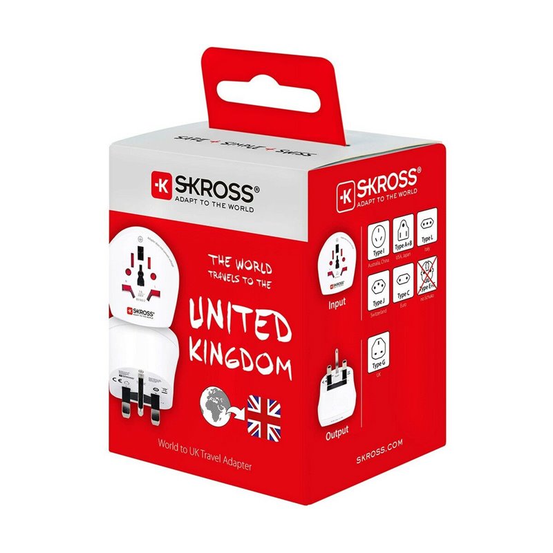 Image secondaire de Adaptateur de courant Skross 1500225-e International United Kingdom