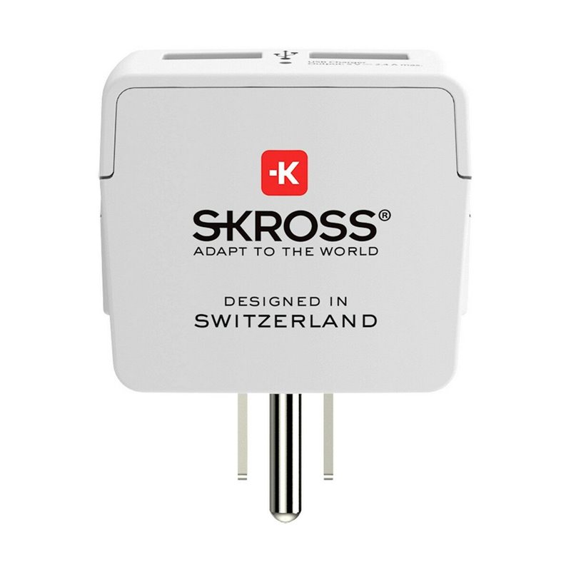 Image secondaire de Adaptateur de courant Skross 1500281 USB x 2 Européen États-Unis