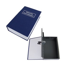 Coffre-fort en forme de livre Bensontools 24 x 15,5 x 5,5 cm Noir Acier 36,99 €