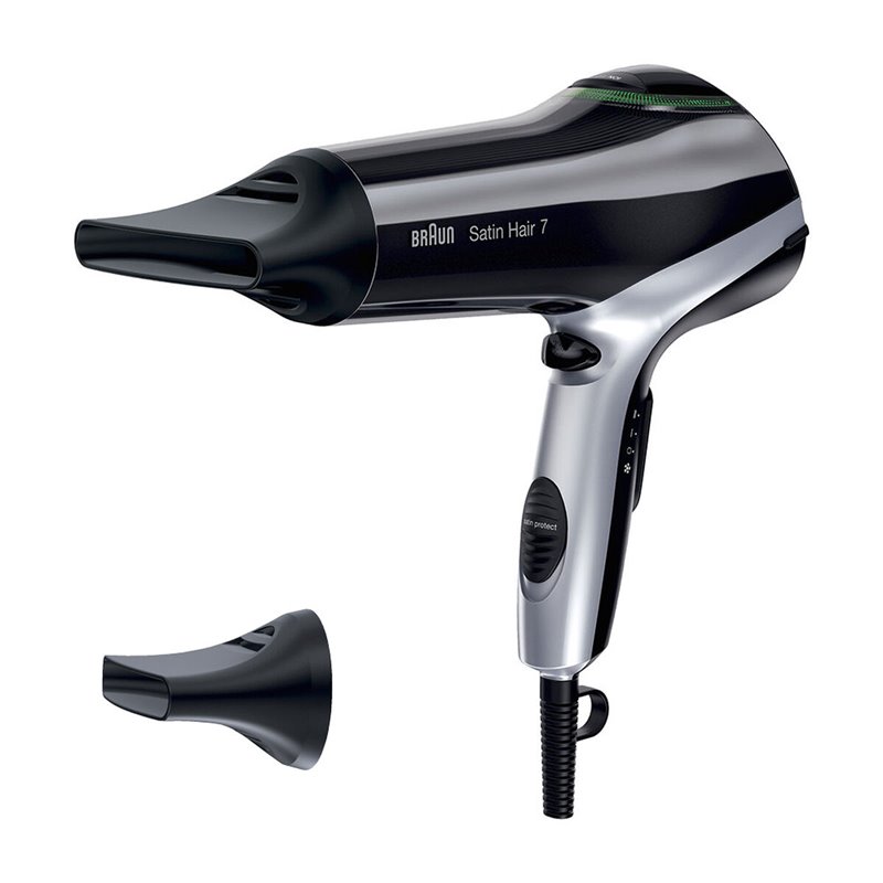 Braun HD710 sèche-cheveux 2200 W Noir, Argent