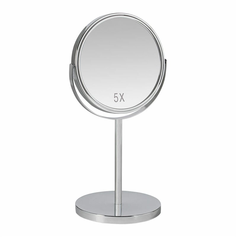 Miroir Andrea House Chrome 18,5 x 15 x 34,5 cm Argenté