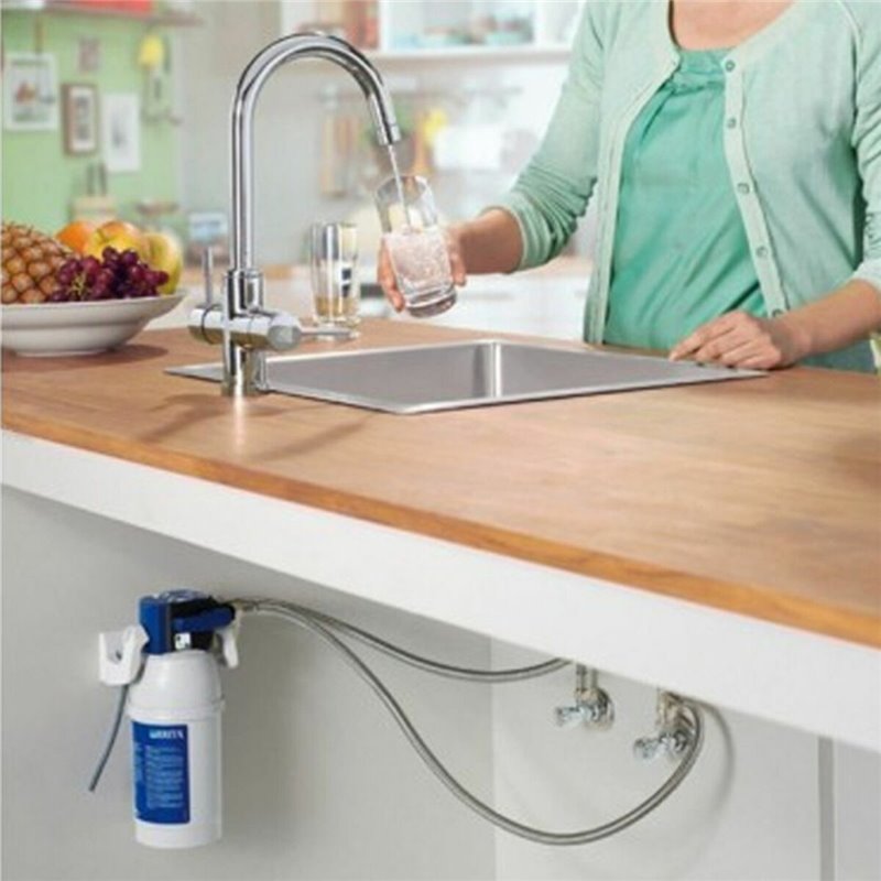 Brita mypure P1 Système de filtration d'eau sous evier Bleu, Blanc