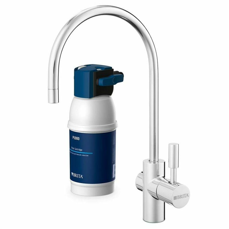 Image secondaire de Brita mypure P1 Système de filtration d'eau sous evier Bleu, Blanc