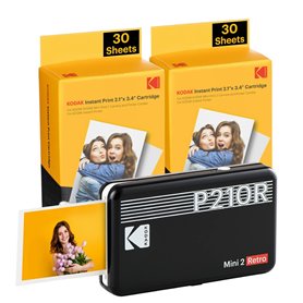 Imprimante photo Kodak MINI 2 RETRO P210RB60 Noir 109,99 €