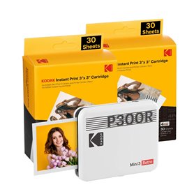 Imprimante photo Kodak MINI 3 RETRO P300RW60 Blanc 129,99 €