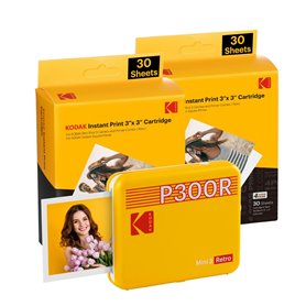 Imprimante photo Kodak MINI 3 RETRO P300RY60 Jaune 129,99 €