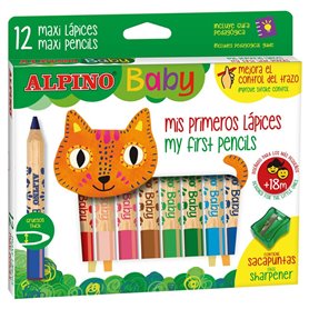 Crayons de couleur Alpino Baby Multicouleur 12 Pièces 23,99 €