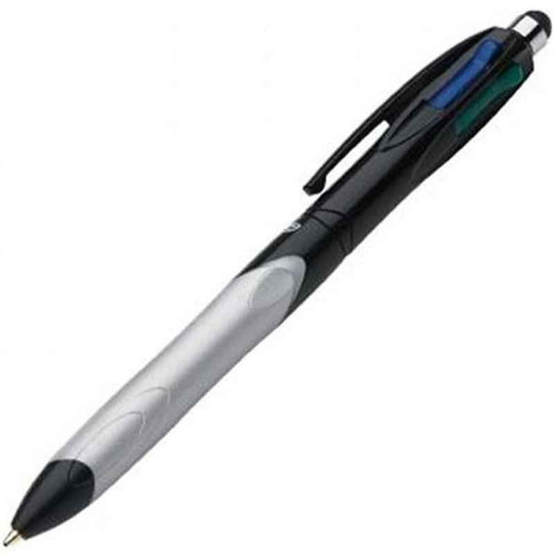 Stylo à encre liquide Bic Cristal Stylus 4 couleurs 0,4 mm (12 Pièces)