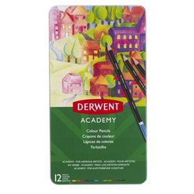 Crayons de couleur DERWENT Academy 12 Pièces Multicouleur 22,99 €
