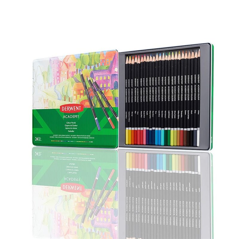 Crayons DERWENT 2301938 24 Unités Multicouleur (24 Pièces)