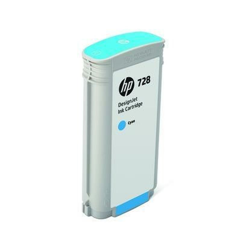 HP 728 cartouche d'encre DesignJet cyan 130 ml