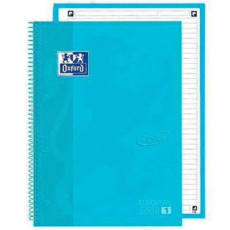 Cahier Oxford European Book School Bleu pastel A4 5 Pièces