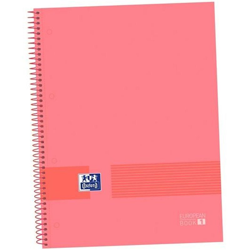 Cahier Oxford &You Rose Pastèque A4 5 Pièces