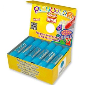 Gouache Playcolor Basic One Solide Bleu clair (10 g) (12 Unités) 23,99 €