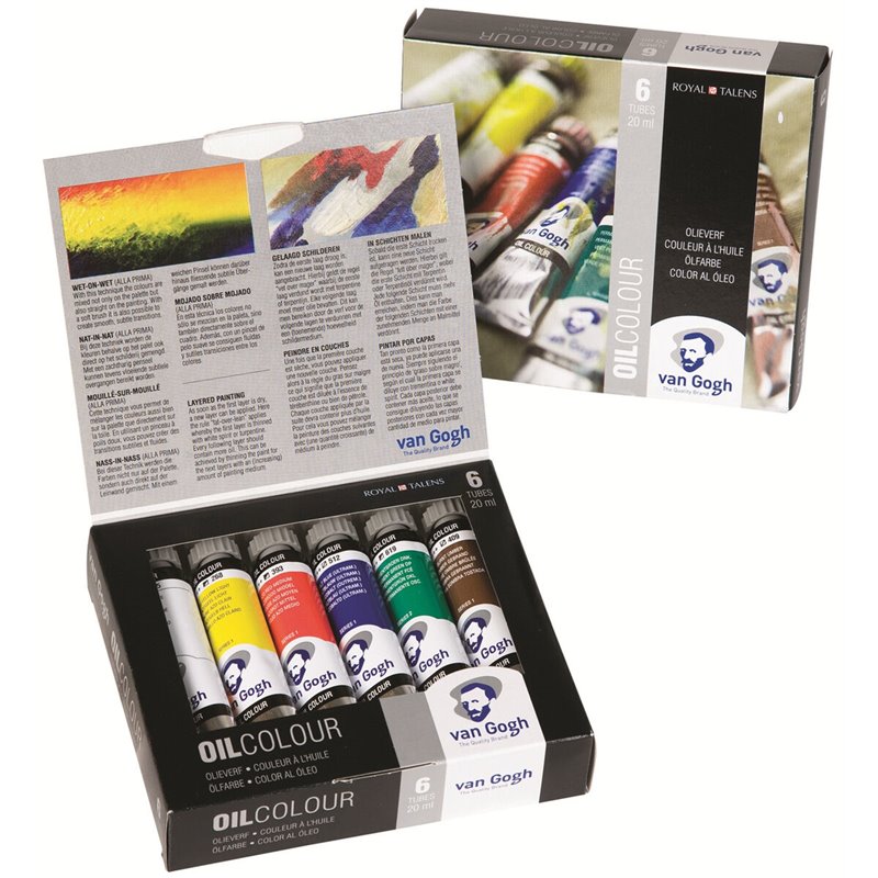 Image secondaire de Set de peinture Talens Van Gogh Peinture à l'huile Multicouleur 200 ml