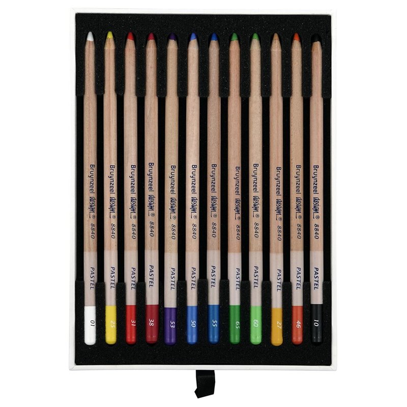 Image secondaire de Crayon pastel Bruynzeel Design Coffret 12 Pièces Multicouleur