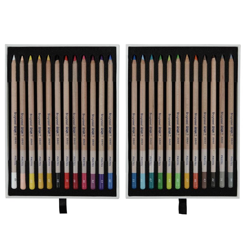 Image secondaire de Crayon pastel Bruynzeel Design 24 Pièces Coffret Multicouleur