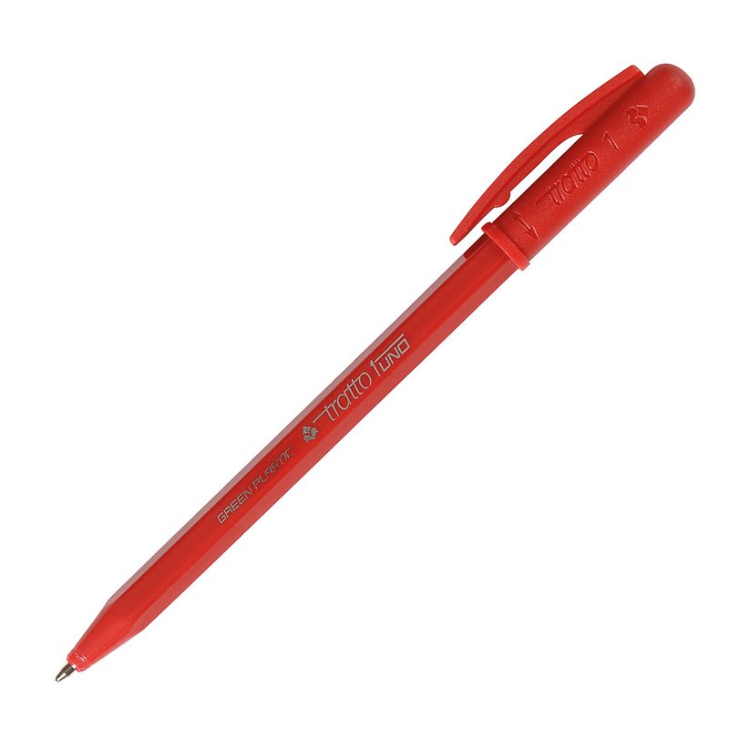 Stylo à encre liquide Tratto UNO Rouge 0,5 mm (50 Pièces)