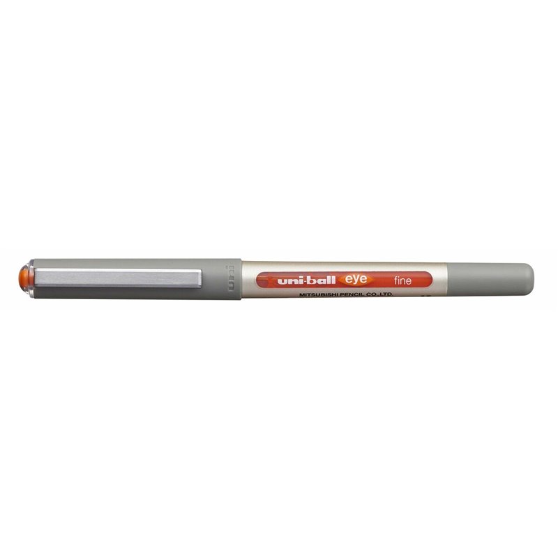 Image secondaire de Stylo à encre liquide Uni-Ball Rollerball Eye Fine UB-157 Orange 0,7 mm (12 Pièces)