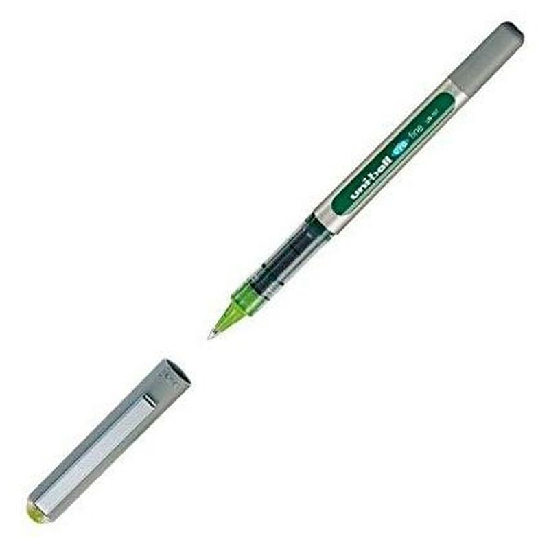 Stylo à encre liquide Uni-Ball Rollerball Eye Fine UB-157 Vert clair 0,7 mm (12 Pièces)