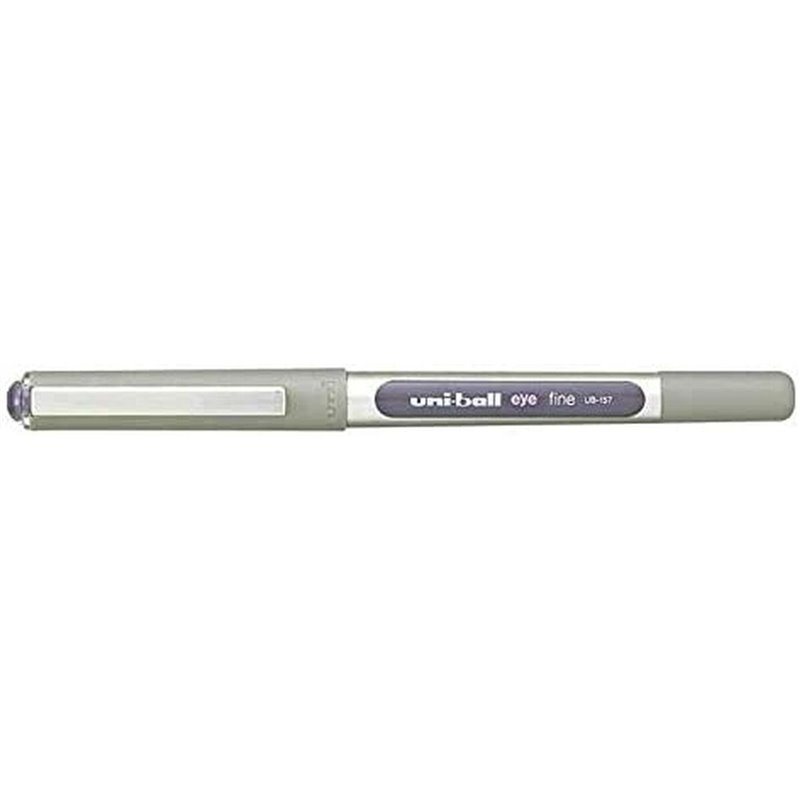 Image secondaire de Stylo à encre liquide Uni-Ball Rollerball Eye Fine UB-157 Violet 0,7 mm (12 Pièces)