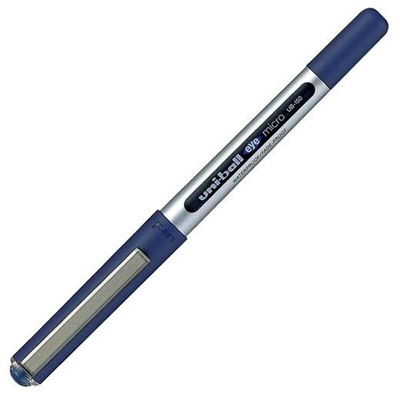 Stylo à encre liquide Uni-Ball Eye Micro UB-150 Bleu 0,5 mm (12 Pièces)