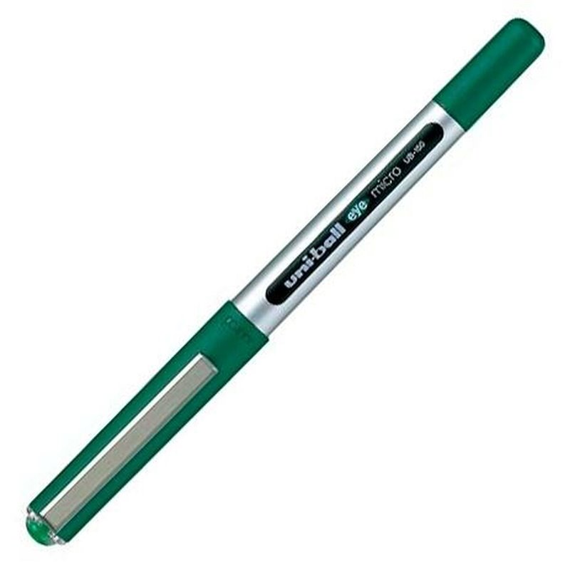 Stylo à encre liquide Uni-Ball Eye Micro UB-150 Vert 0,5 mm (12 Pièces)