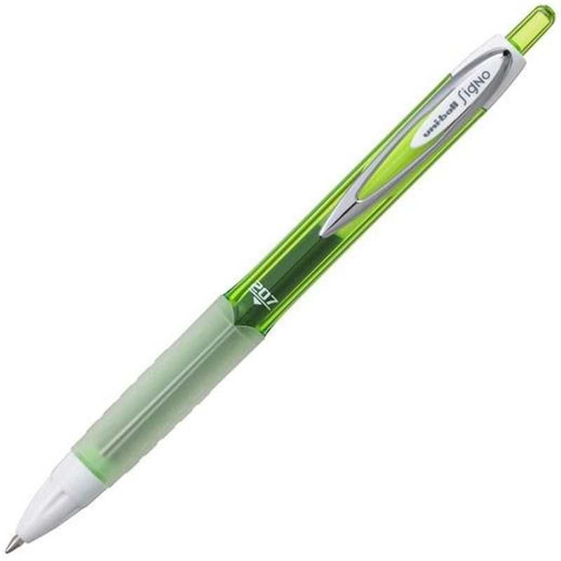 Stylo à encre liquide Uni-Ball Signo Vert 0,4 mm (12 Pièces)