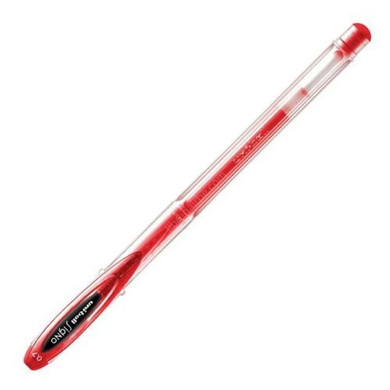 Stylo à encre liquide Uni-Ball Rollerball Signo Angelic Colour UM-120AC Rouge 0,45 mm (12 Pièces)