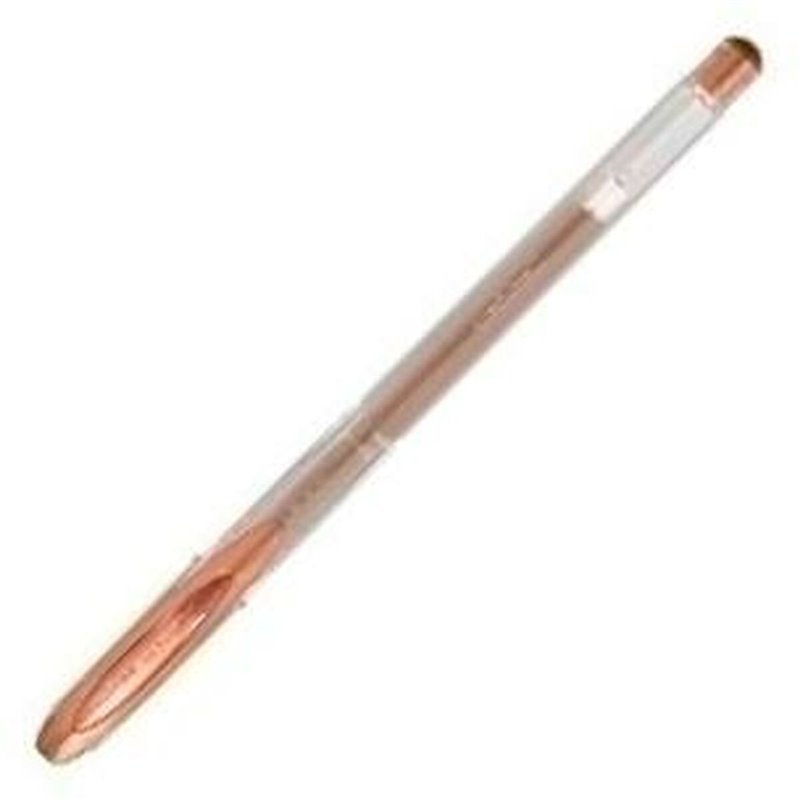 Stylo à encre liquide Uni-Ball Rollerball Signo Noble Bronze Métallisé 0,5 mm (12 Pièces)