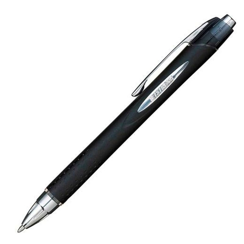 Stylo à encre liquide Uni-Ball Jetstream Noir 1 mm (12 Pièces)