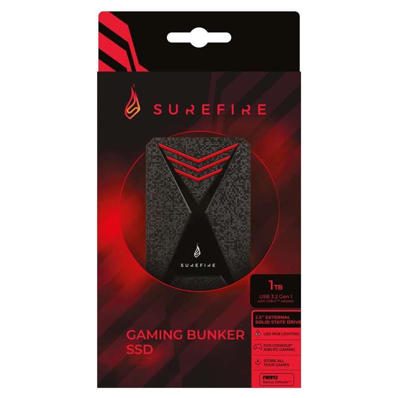 Image secondaire de Surefire Gaming 512 Go Noir, Gris