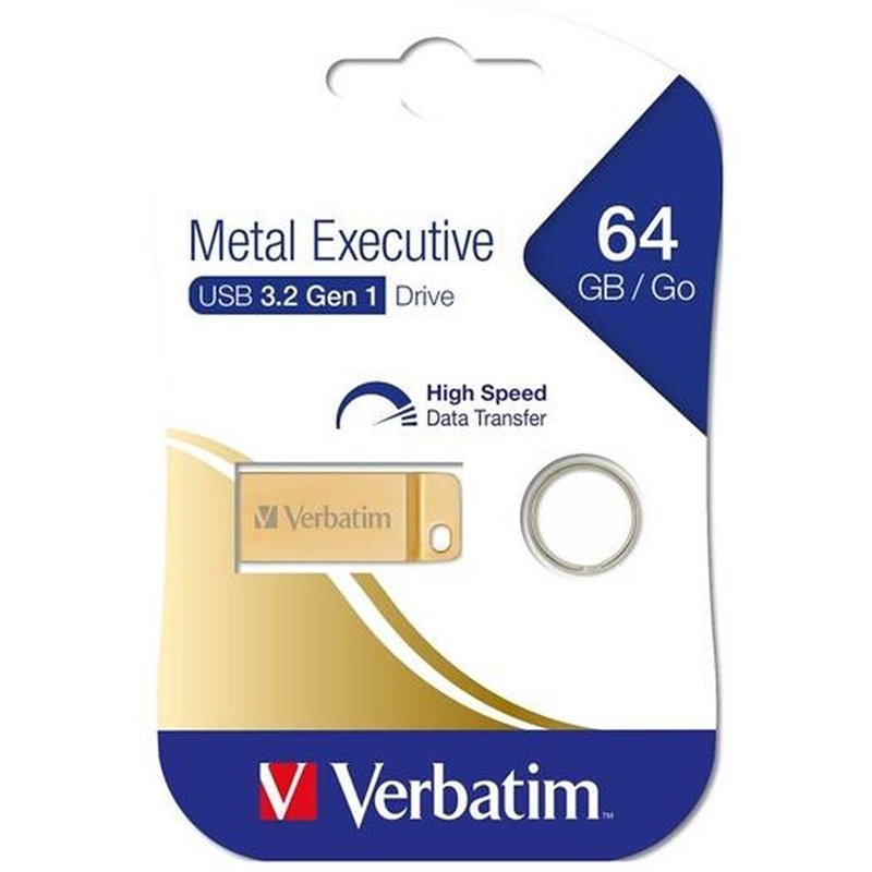 Verbatim Clé USB 3.0 Executive métallique 64 GB