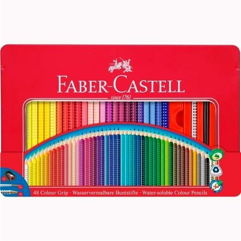 Image secondaire de Crayons de couleur Faber-Castell Multicouleur (15 Unités)