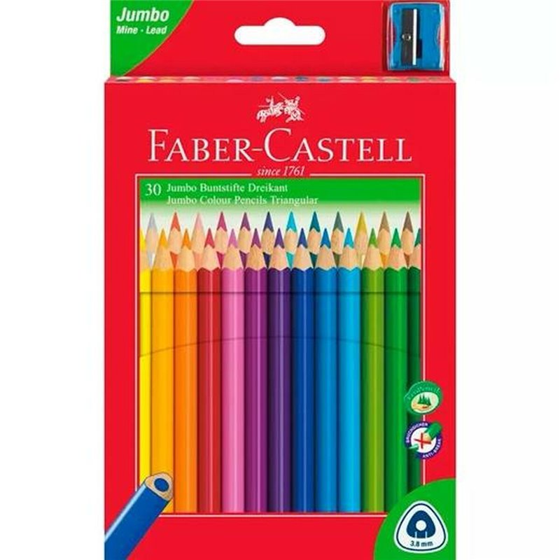 Image secondaire de Crayons de couleur Faber-Castell Multicouleur 4 Pièces